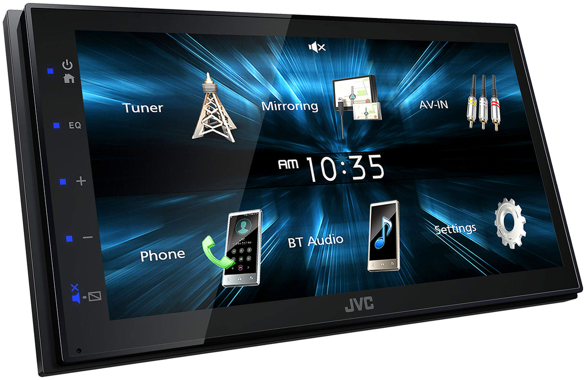 JVC KW-M150BT dual Bluetooth enables hands-free calls and streaming
