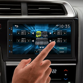 JVC KW-M180BT USB port playback supports portable music on the go.