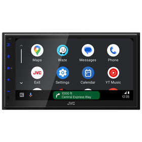 JVC KW-M695BW Android Auto wireless connection for quick app access while driving
