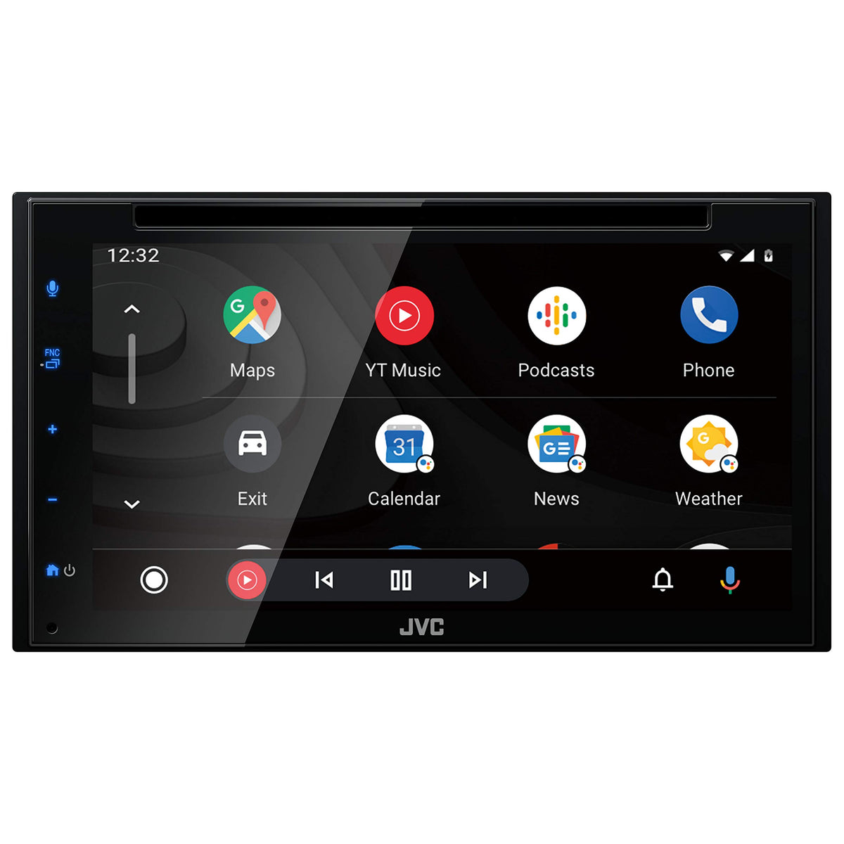 JVC KW-V660BT rear camera input supports safer parking and maneuvering