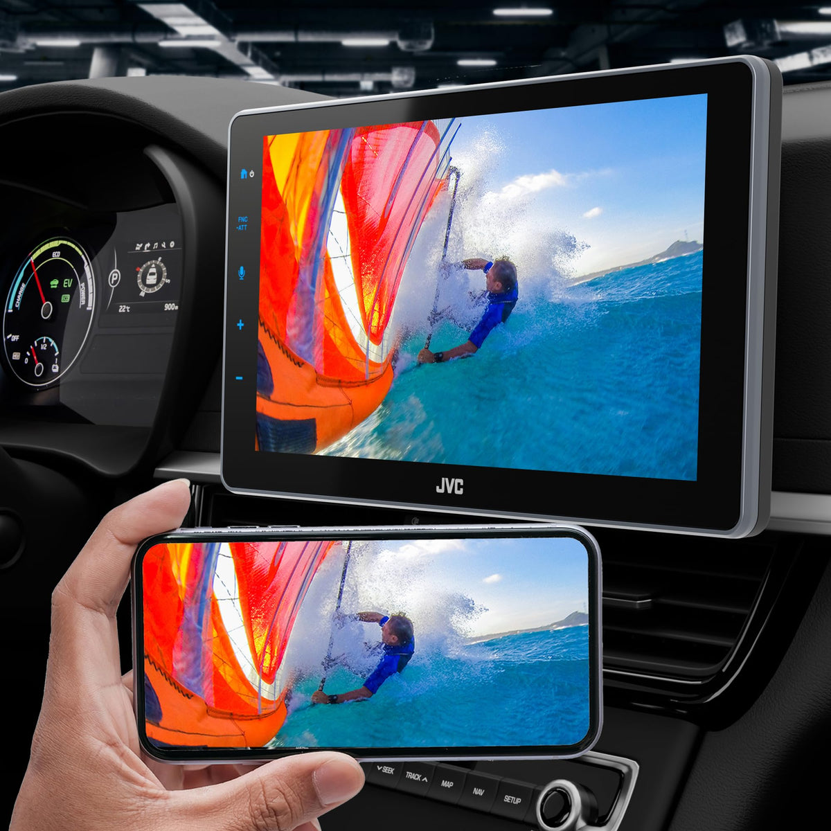 JVC KW-Z900W reliable daily driving system with steady performance