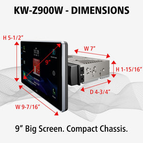 JVC KW-Z900W iDatalink Maestro compatibility for steering wheel controls
