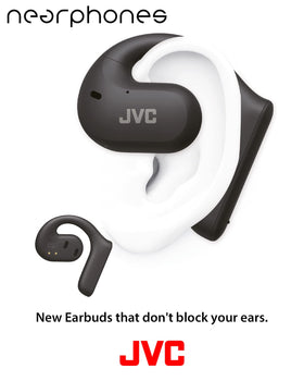 JVC Nearphones 16mm driver for strong sound.