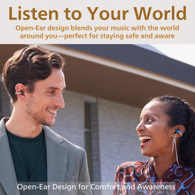 JVC Nearphones clip-on fit system ensures secure stability for extended wear