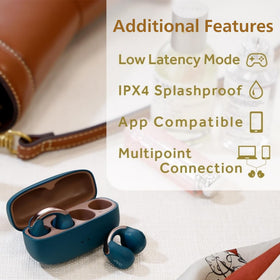 JVC Nearphones IPX4 water resistance protects against sweat and rain
