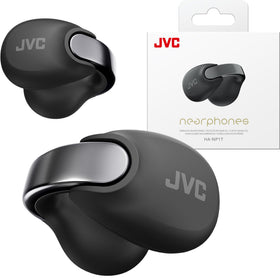 JVC Nearphones open-ear arch design for awareness during workouts