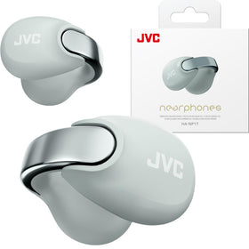 JVC Nearphones Open-Ear Arch shows jewelry-inspired design with aware listening