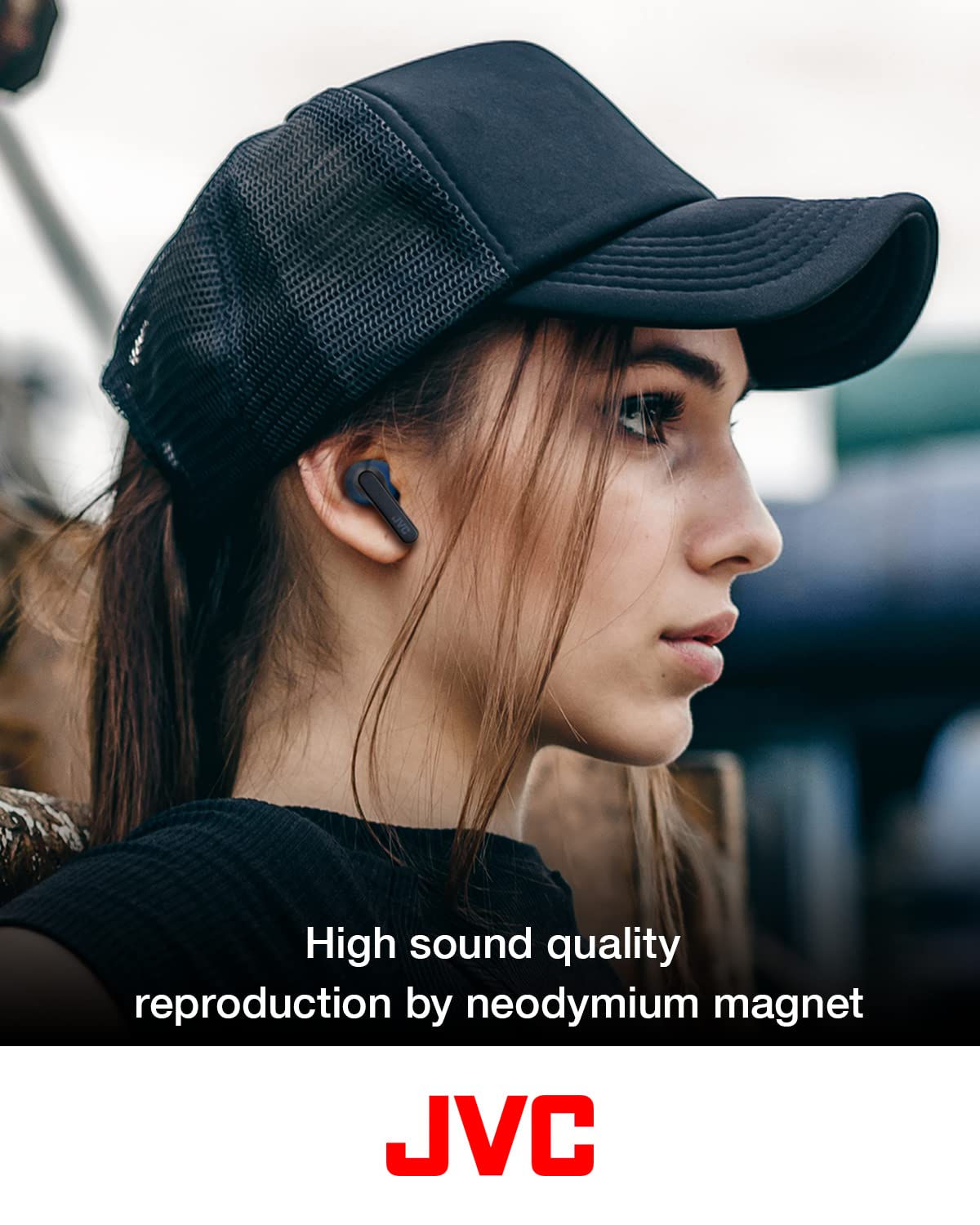 JVC RIPTIDZ assorted ear tips and accessories, ensures customizable fit advantage
