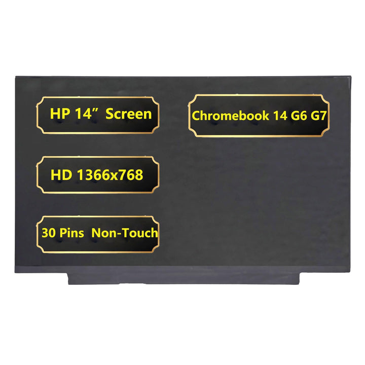 Jxjslp front panel showing clean 14 inch screen and clear image, reliable replacement