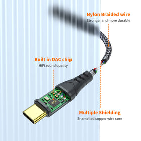 JXMOX plug-and-play dongle requires no software for instant listening.