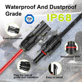 JXMXRPV waterproof PV cable withstands UV and moisture in harsh conditions.