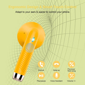 Jxrev earbuds provide 32 hours total playtime with case.