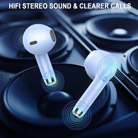 Jxrev earbuds with ENC aids for clearer calls