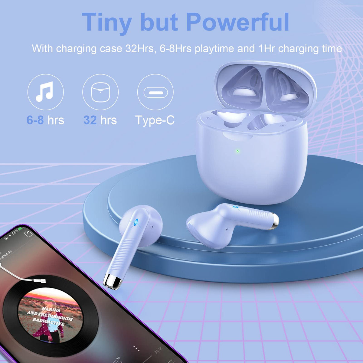 Jxrev J51 USB-C fast charging powering up quickly