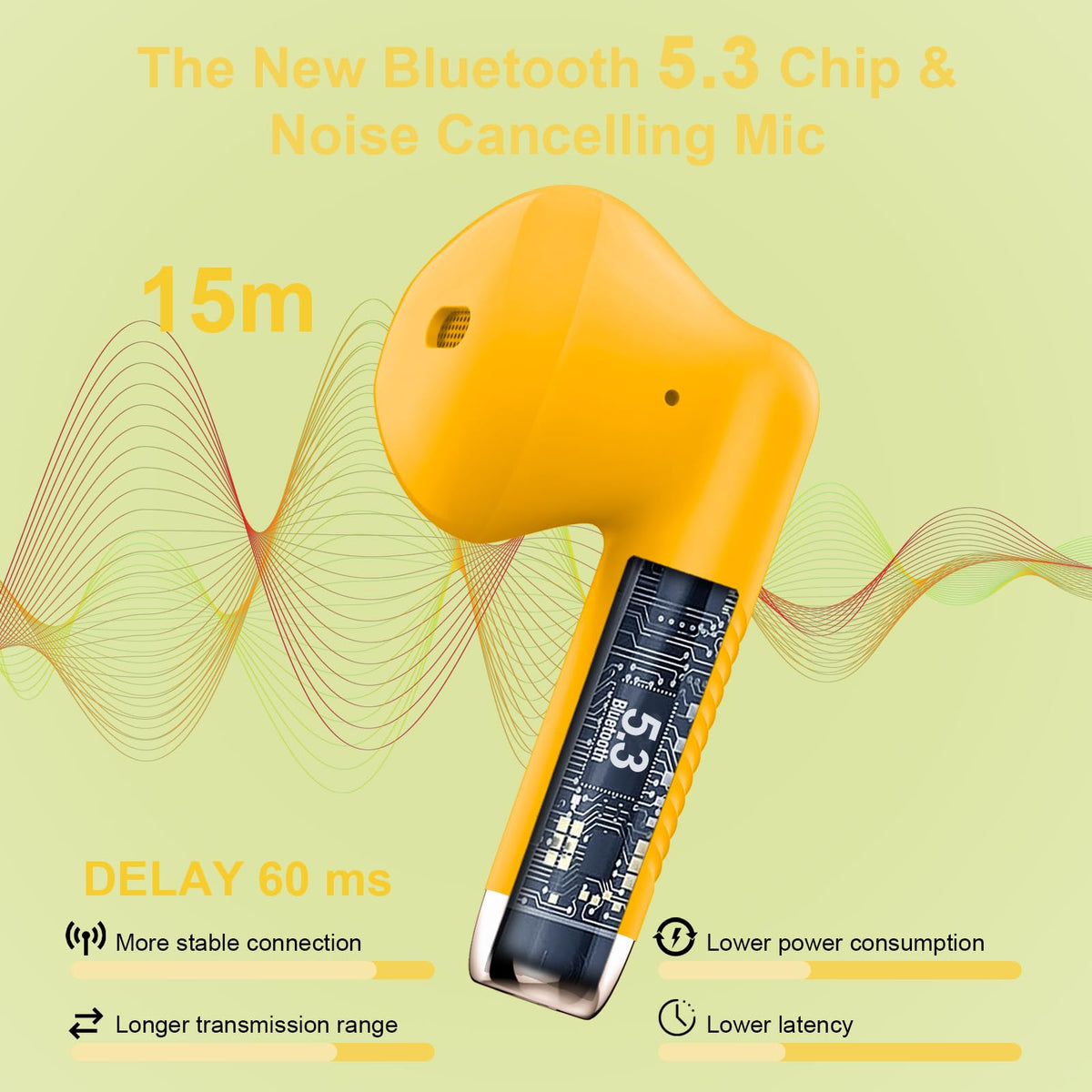 Jxrev wireless earbuds automatic pairing for quick connection.