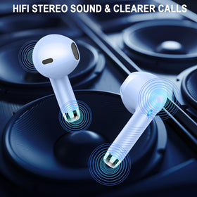 Jxrev Bluetooth 5.4 range delivers stable connection up to 15 meters.
