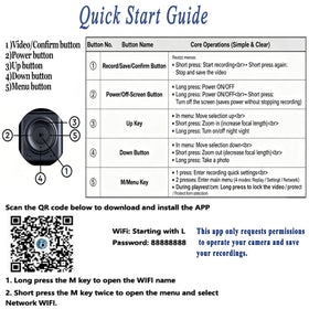 JYSECURE accessories layout including mount, lanyard, cable and manual for instant use
