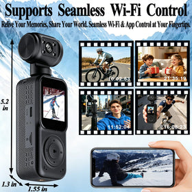 JYSECURE mounted on a helmet demonstrating hands-free POV benefit
