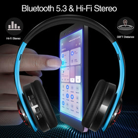JYSiptkird LED breathing lights on headphones create dynamic ambiance for listening.