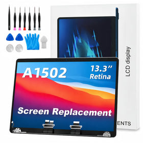 JYYSCRN A1502 screen front assembly delivers crisp Retina clarity for MacBook Pro 13.3-inch.