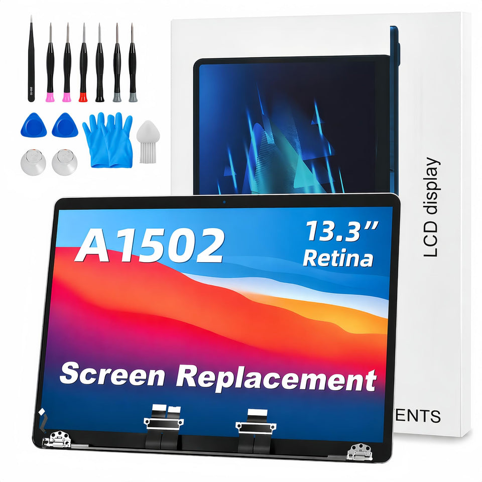 JYYSCRN A1502 screen front assembly delivers crisp Retina clarity for MacBook Pro 13.3-inch.