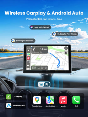 Jzones rear camera 1080p provides clear rear visibility in rain or fog.