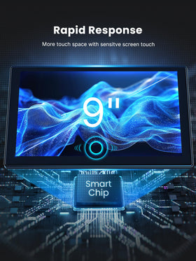 Jzones UHD touchscreen offers responsive navigation and media controls.