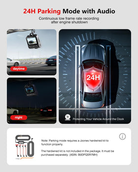 Jzones plug-and-play dash cam installation for quick setup