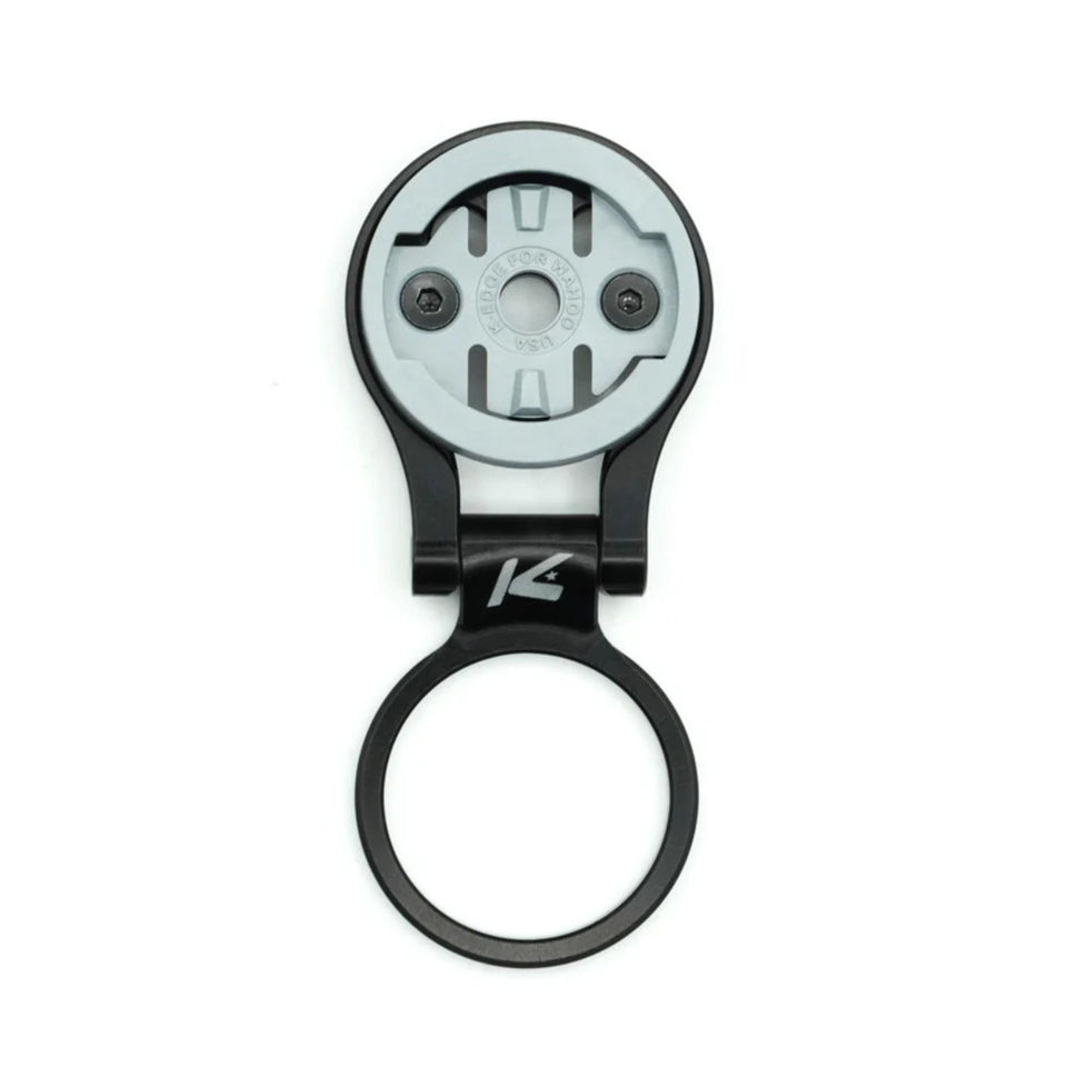 K-Edge stem mount securing a Wahoo top computer for reliable ride data