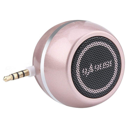 K-Tech front packaging showing rose gold speaker and retail box for gifting