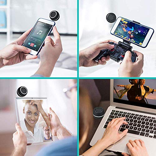 K-Tech mini plugged into smartphone in hand, boosts volume clearly and instantly