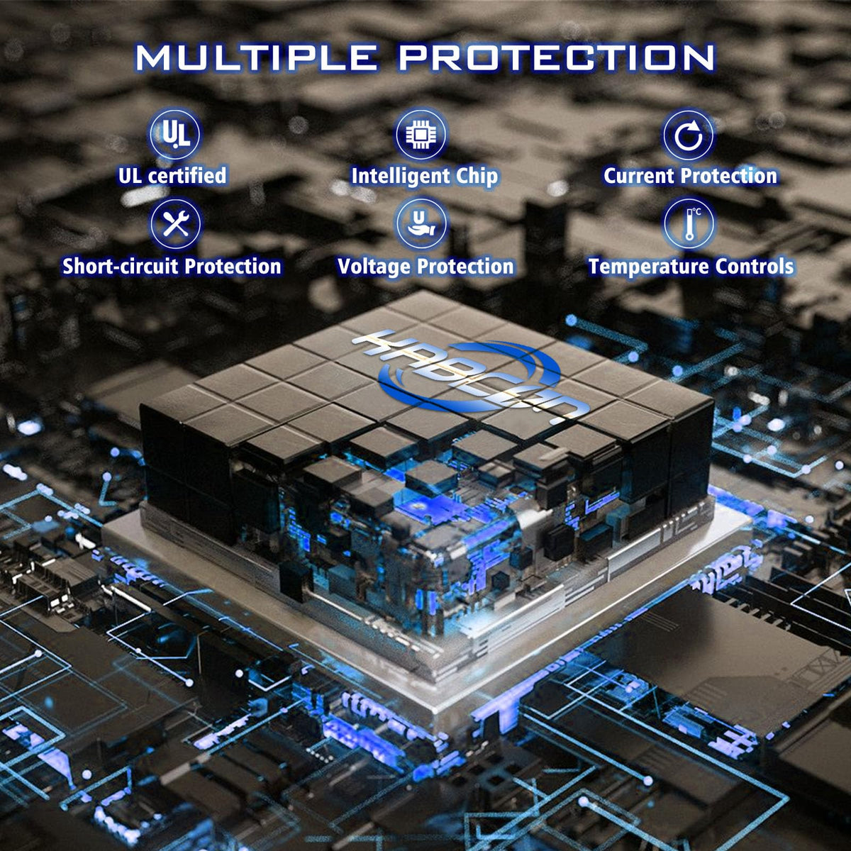 KABCON 65W packed in travel case for organized storage and protection