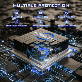 KABCON 65W packed in travel case for organized storage and protection
