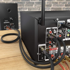 KabelDirekt CableDirect 75 ohm impedance enables high-fidelity transmission
