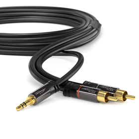 KabelDirekt close-up of gold-plated connectors providing reliable contact and reduced corrosion