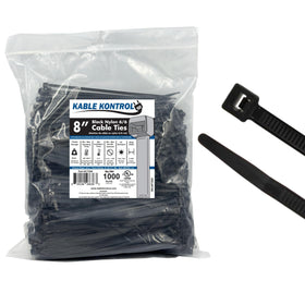 KABLE KONTROL front pack showing 1000 ties and clear labeling for organization