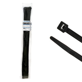 KABLE KONTROL front packaging showing 100-pack and 36 inch ties for bulk convenience