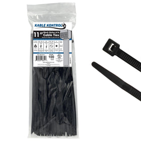 Kable Kontrol heavy-duty 11-inch cable ties in a pack for organized wiring