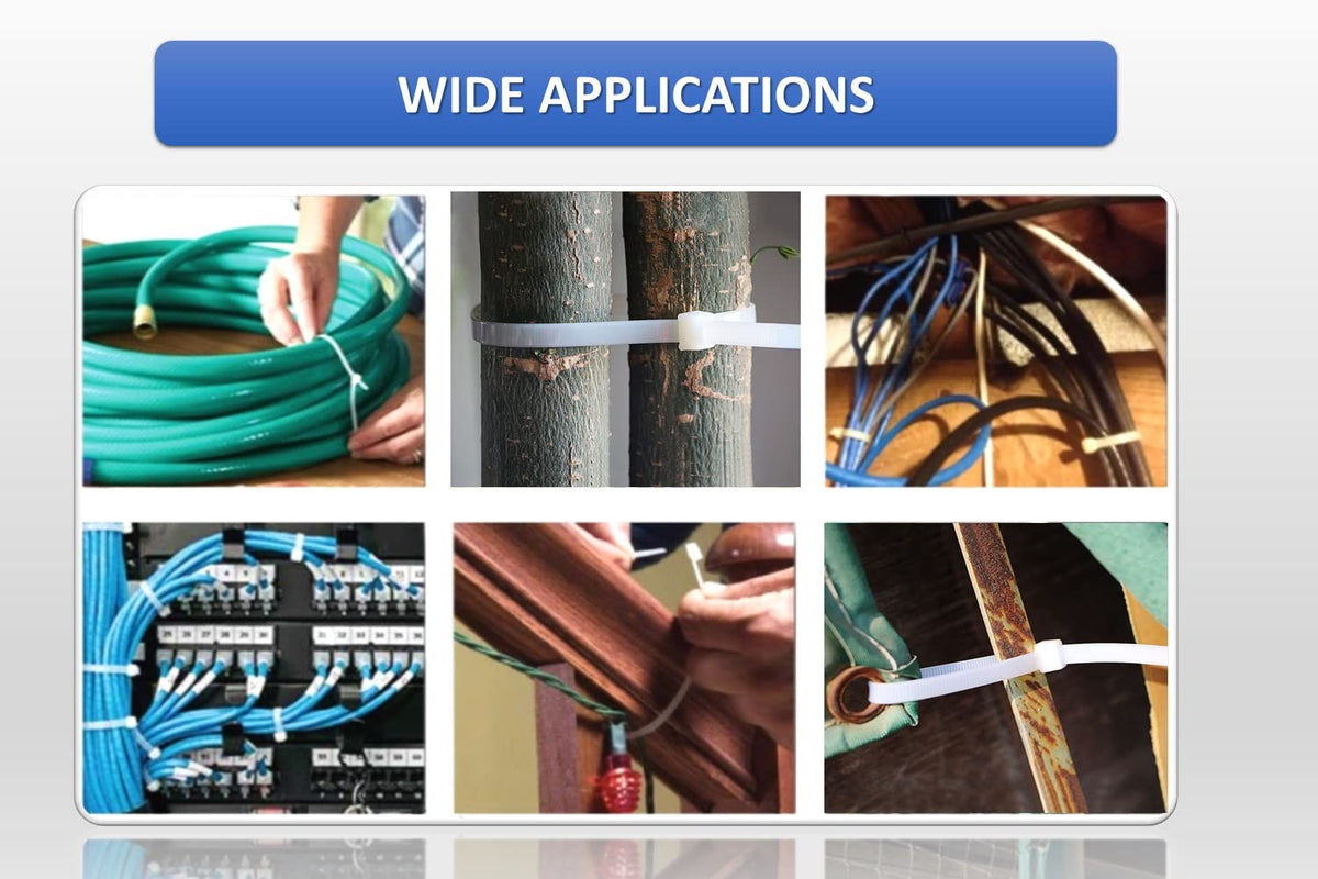 KABLE KONTROL ties on a workbench organizing tools and cords, clutter reduction benefit