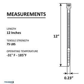 Kable Kontrol outdoor garden zip ties demonstrate weather resistance for exterior wiring.