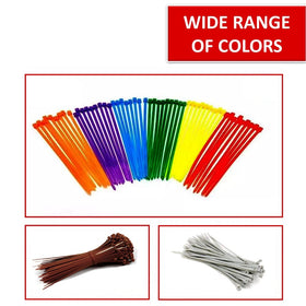 Kable Kontrol zip ties tolerate -40F to 185F temperatures.