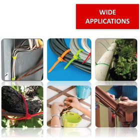 Kable Kontrol UL listed blue zip ties for compliant use