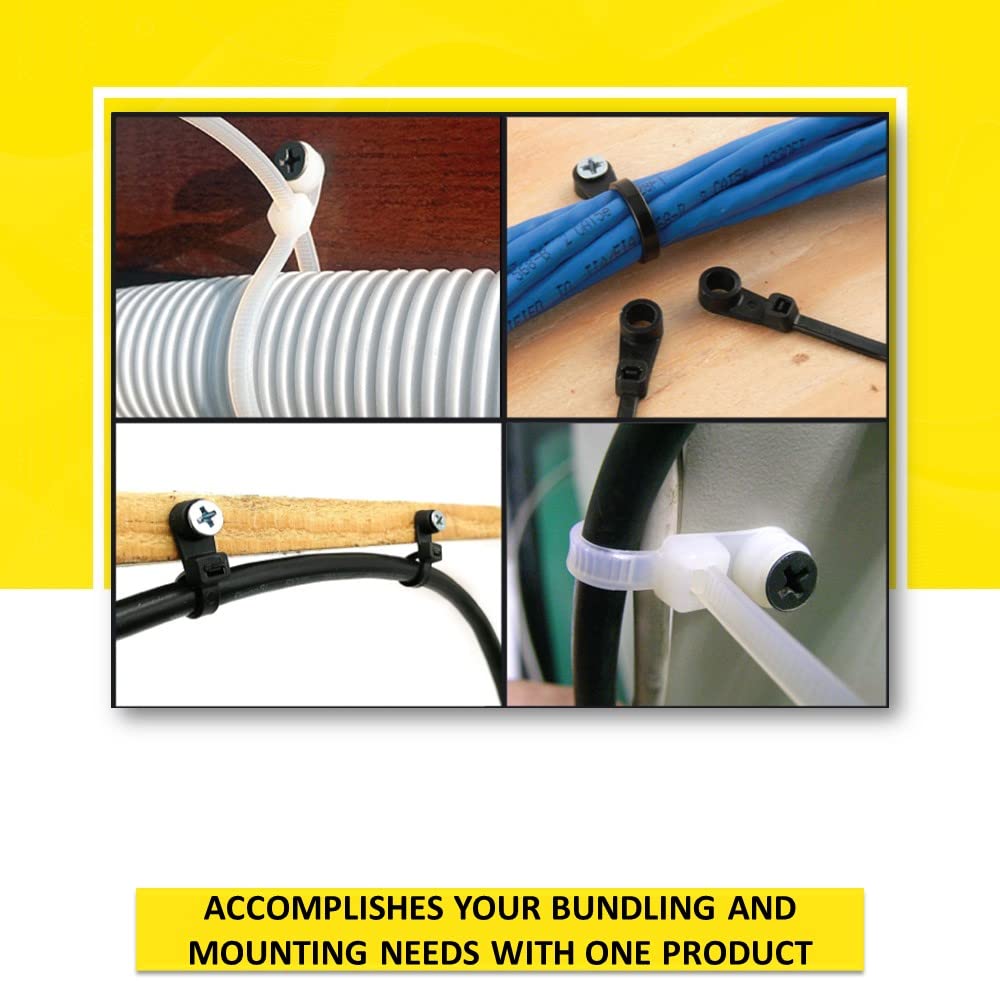 Kable Kontrol zip ties UV protected for sun exposure and outdoor use.