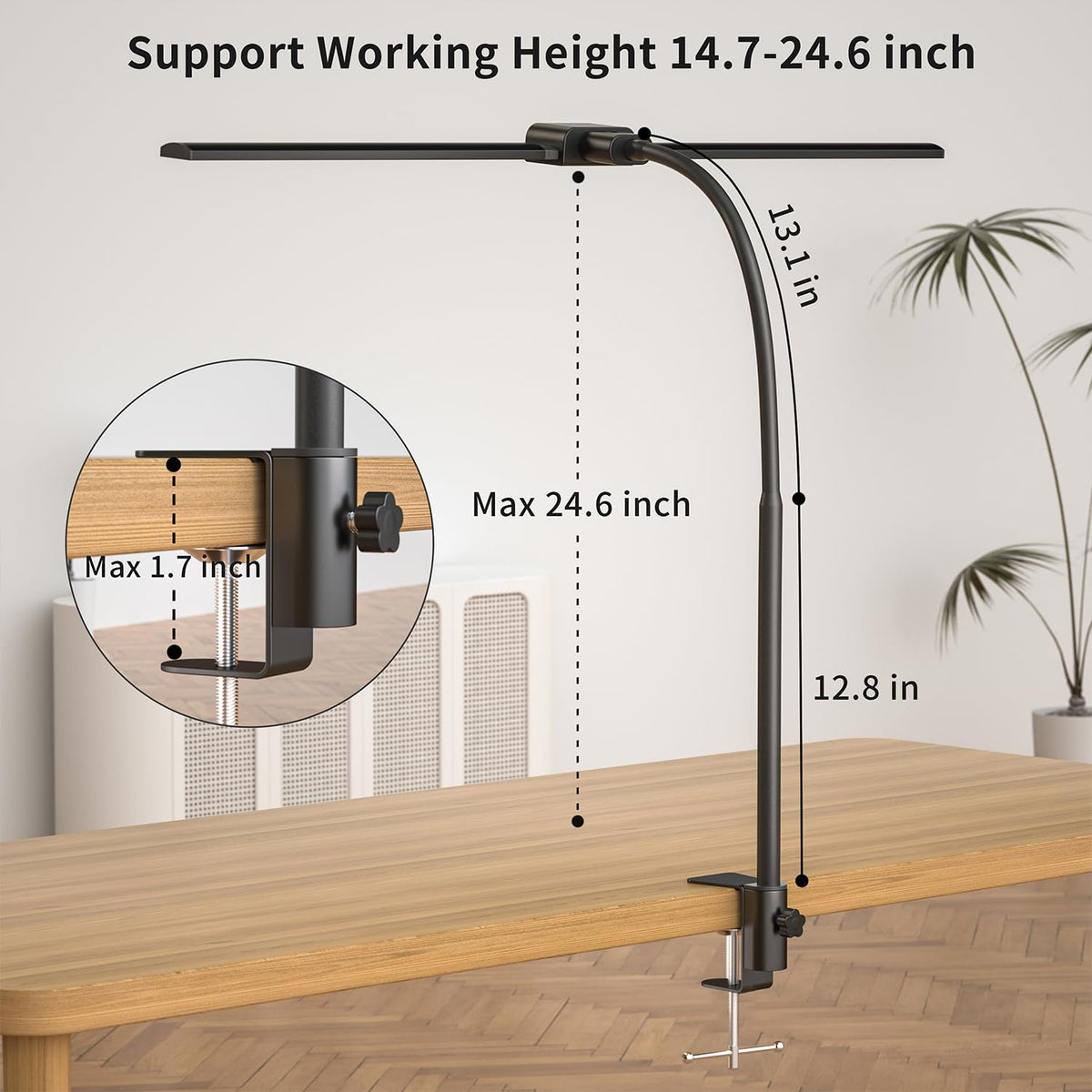 KableRika folded heads showing focused single-head task lighting