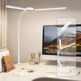 KableRika lifestyle home office setup showing organized desk and reduced glare