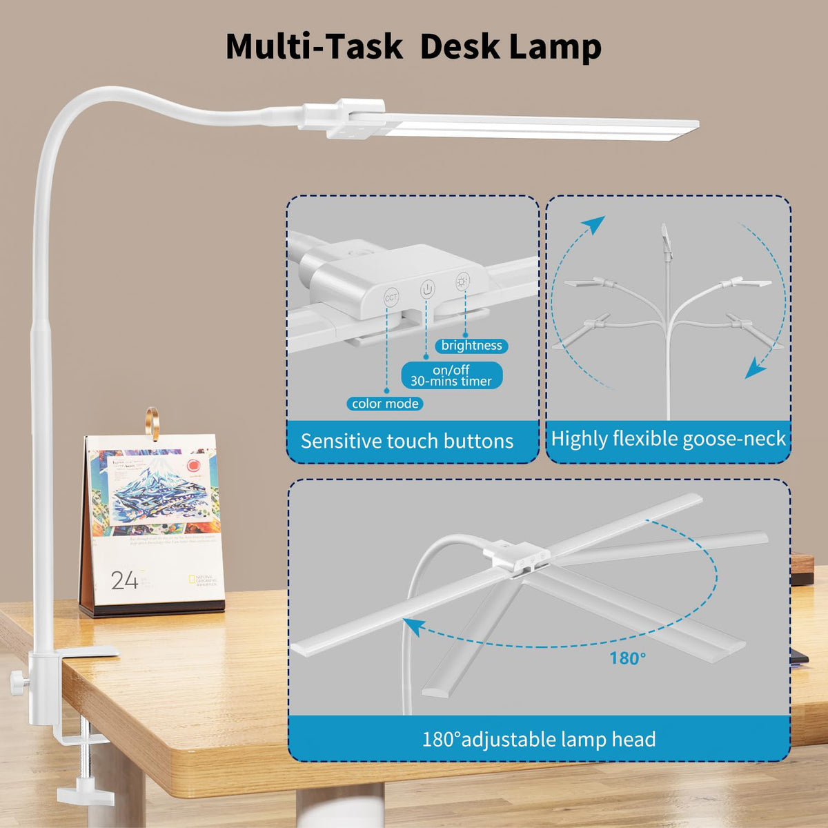 KableRika span over dual monitors showing even illumination across screens