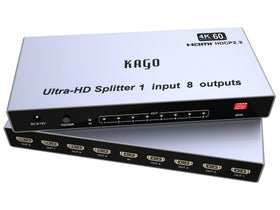 KAGO front panel showing LEDs and status, reliable signal monitoring
