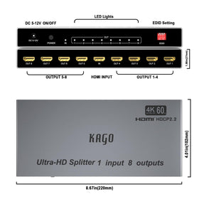 KAGO rugged metal enclosure close-up, durable heat dissipation