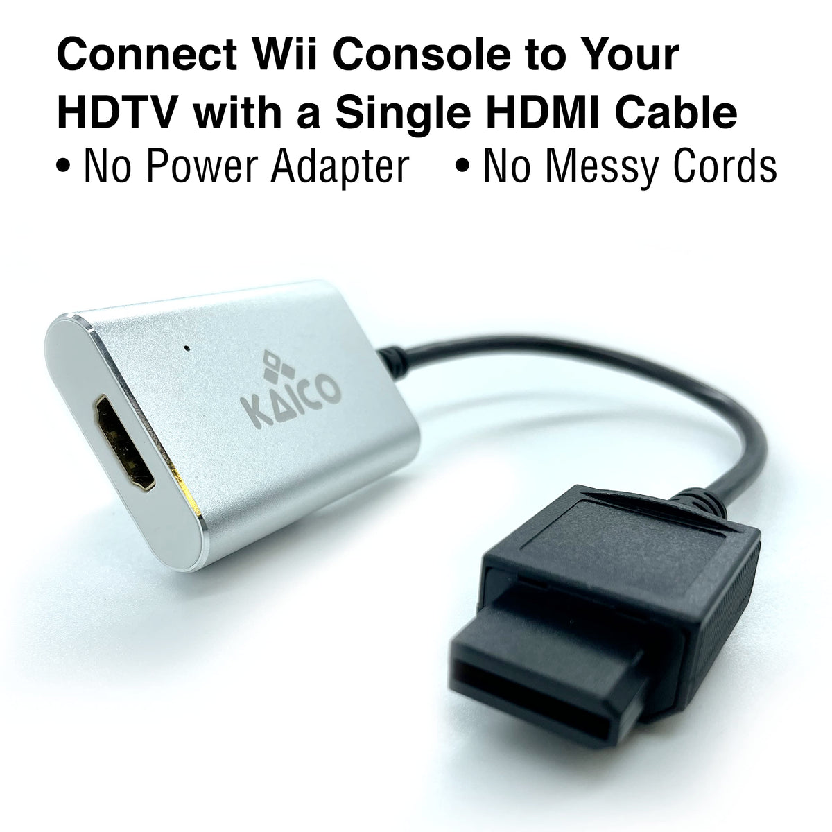 Kaico HDMI adapter ofrece imagen clara en HDTVs