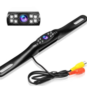 Kairiyard license plate camera with 170-degree view for broad rear visibility